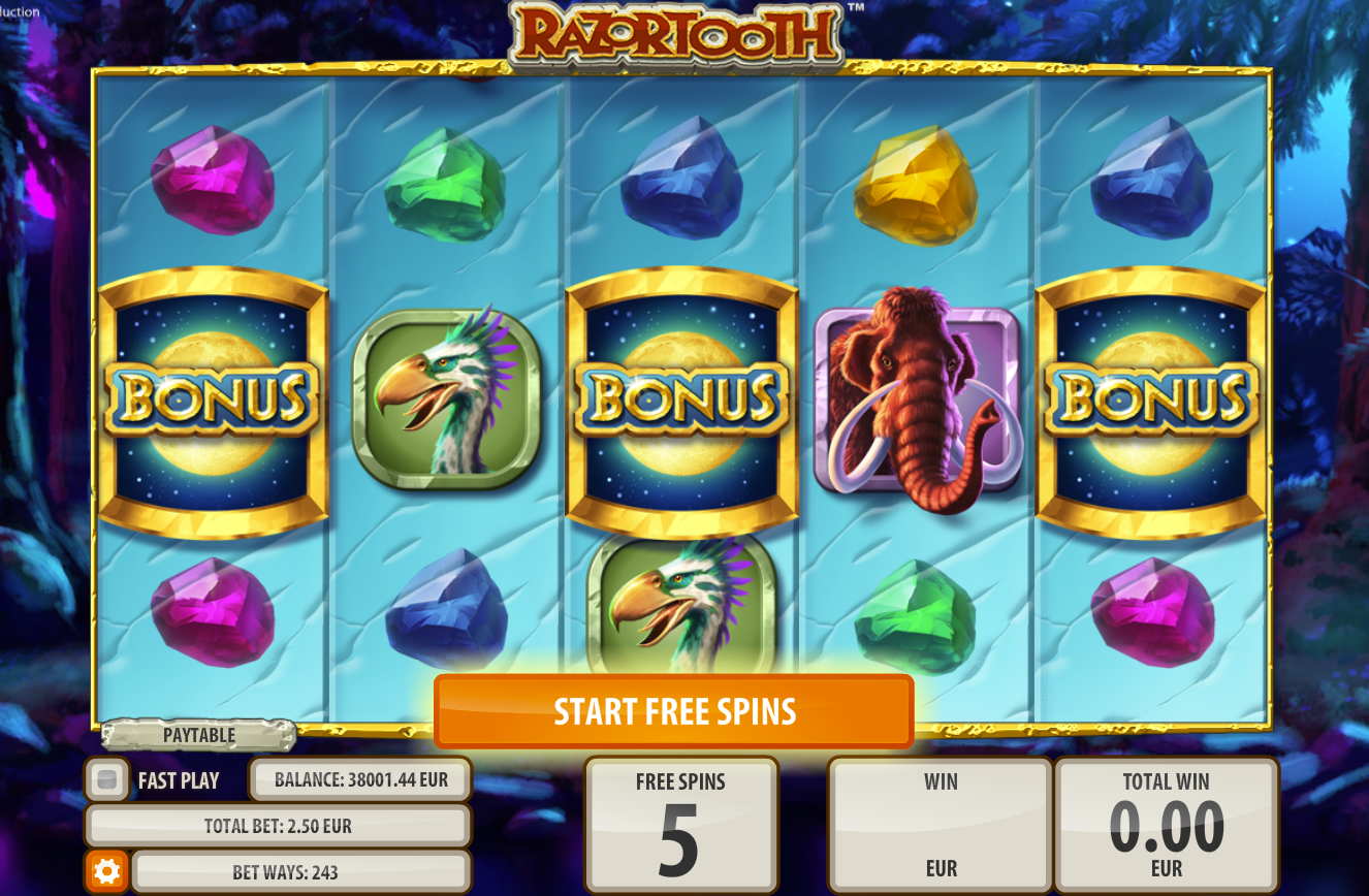 free spins 5